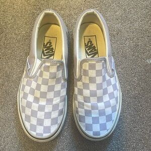 Checkered vans